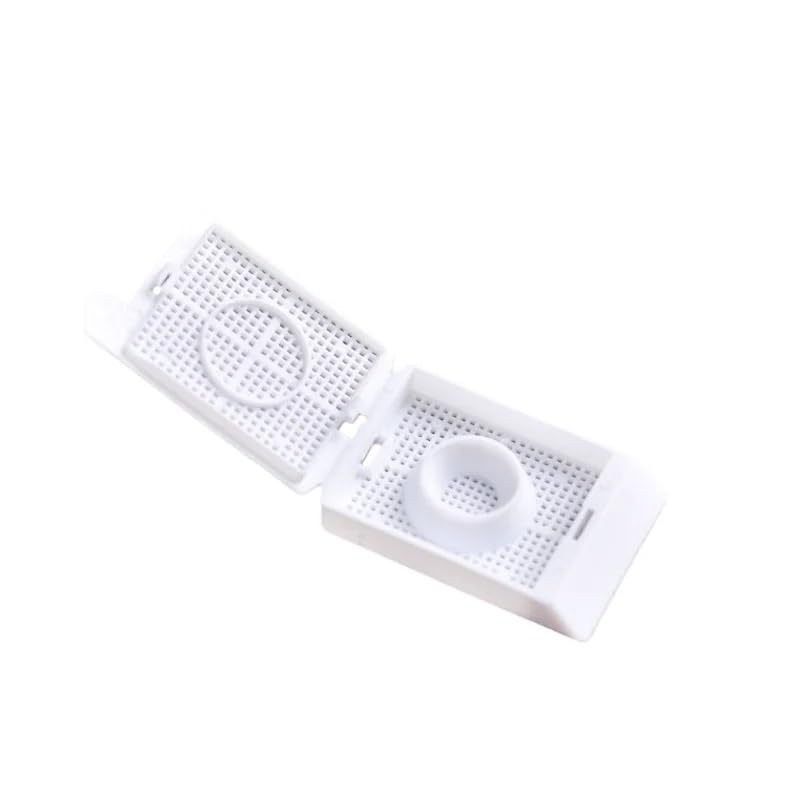 Round Hole POM Embedding Box Organization Processing Inspection Sample Organization Plastic Rectangular Grid Lid Color