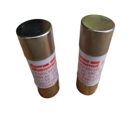 Fusible FR22GC69V100 gG cylindrique 22x58 pour protection industrielle