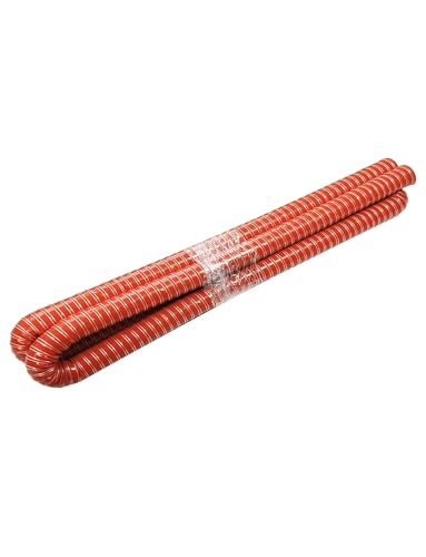 Tubo di scarico in silicone, condotto dell'aria resistente al calore a 300 °C con rinforzo in filo di acciaio per una ventilazione industriale flessibile e rimozione dei fumi ad alta temperatura
