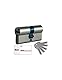 ISEO FRANCE SAS (CAVERS) ISEO R6-Sicherheits-Profilzylinder, Leva Lange (Nickel, 30 x 60 mm, 30X60