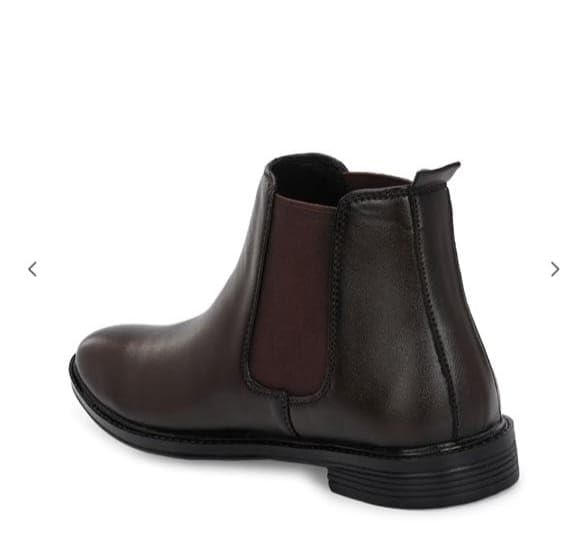 Image of Men Casual Comfortable Chelsea Slip-On Outdoor Synthetic Leather