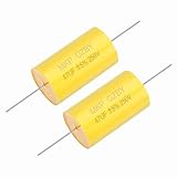 QUARKZMAN 2 Stück 47uf Frequenzweiche Kondensator 250V Axial Audio Lautsprecher Frequenzweiche MKP Folien Kondensator