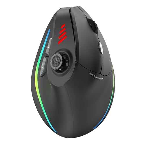 TRELC Wireless Gaming Mouse with 5 D Rocker, 24000 DPI...