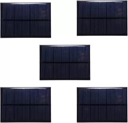 SP Electron Pack of 5 Pcs Solar for DIY Square Shape Mini Solar Panel 6V-180 mAh (99 x 69 x 03 mm)-picture-34