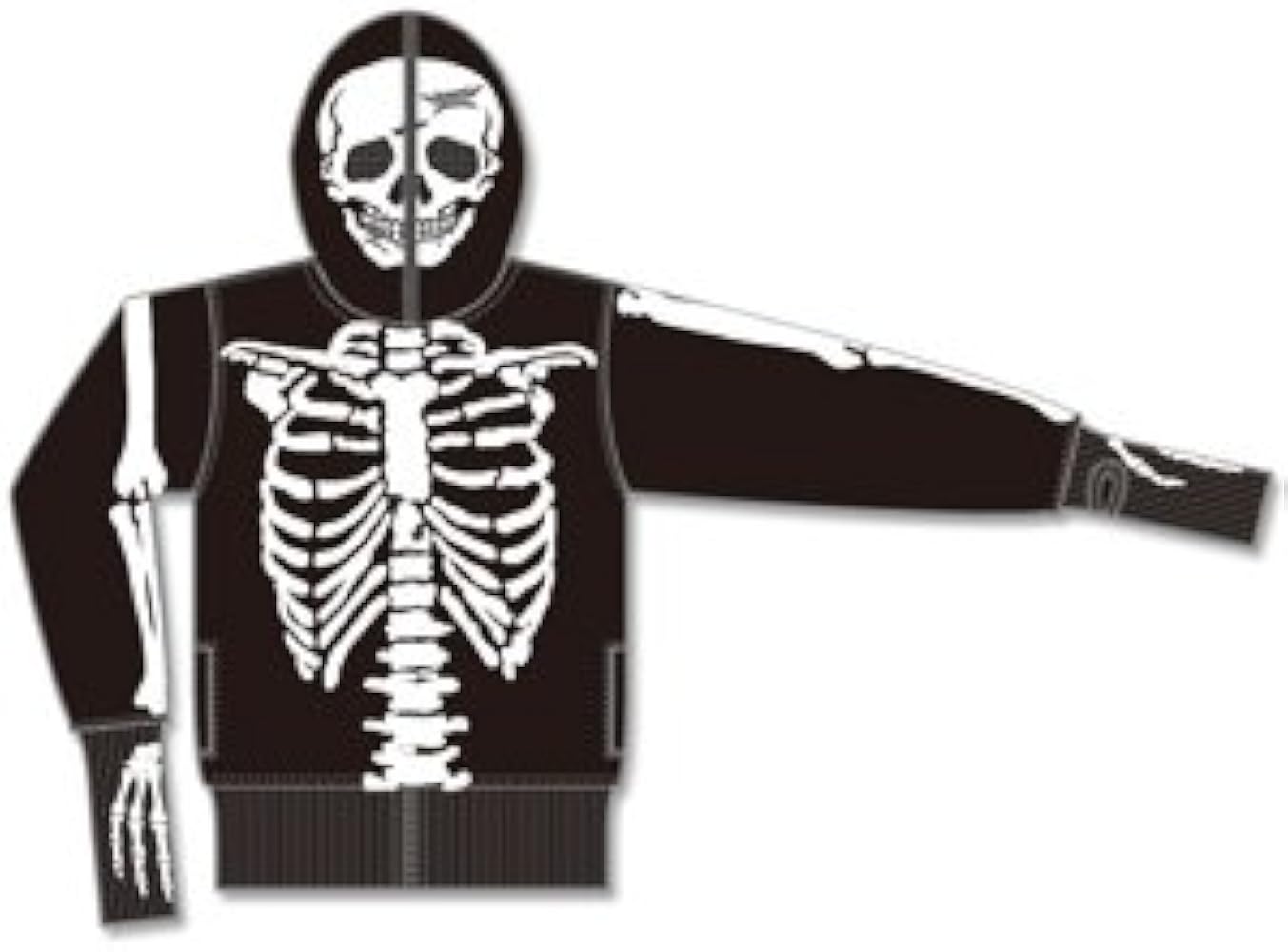 レア❗️BABYL ベビーメタル 骨パーカー TYPE2 黒XL Amazon.co.jp: BABYMETAL ベビーメタル 骨パーカー TYPE 2 XXLサイズ