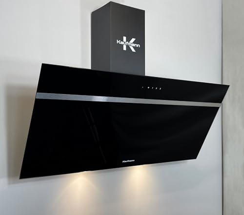KAUFMANN Campana de pared Viktoria 90 BL sin cabeza extractora 1000 m³/h, 90 cm