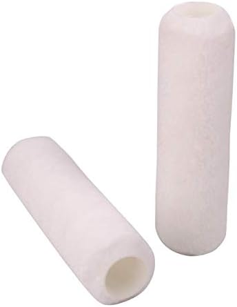 9 inch Paint Roller Covers with 1/2 inch Microfiber Nap 6 Pack