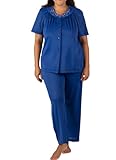 Shadowline Women's Petals Short Sleeve Pajama