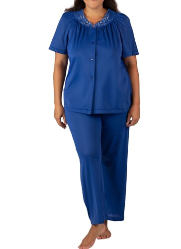 Shadowline Women's Petals Short Sleeve Pajama