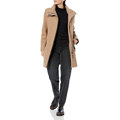 Calvin Klein Damen CW882699 Mantel aus Mischwolle Cover