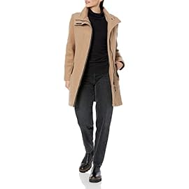 Calvin Klein womens Classic Cashmere Wool Blend Coat