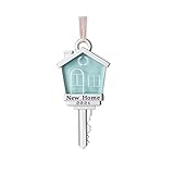 New Home Key Ornament 2021, New House Chrismas Keepsake Gifts Decoration, New House Move in Key-...