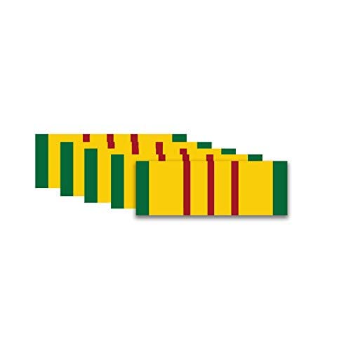 Autocollants guerre du Vietnam lot de 5 stickers pour rassemblement auto