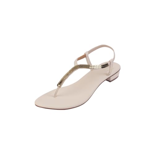 Image of Metro Women Black Synthetic Flat Casual Sandal