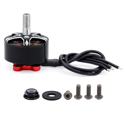 Sunydog Motor sin Escobillas S2208, Eficiencia Superior y par Potente para Drones de Carreras, Motor 12N14P para Entusiastas de los Drones (1750KV)