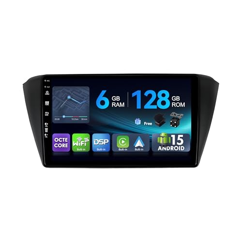 Autoradio VW Skoda Fabia 3 Android 15 GPS MSD 6G 128G DSP