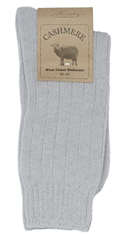 Image of Womens Fine Cashmere and Merino Wool Super Soft Socks