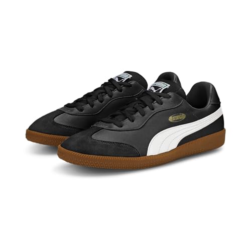 PUMA Unisex King 21 It Chaussures de football, Puma Black Puma White Gum, 41 EU