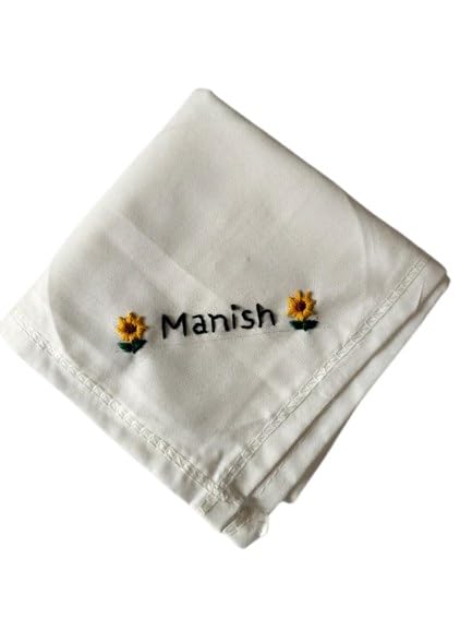 custom Embroidered Handkerchief for Gift-picture-51