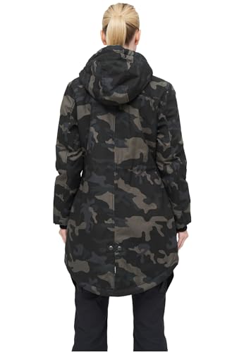 Brandit Women Marsh Lake Parka, Farbe: darkcamo, Größe: XS