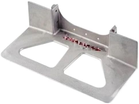 Replacement Part 300201 Nose Plate, 18 x 7.5 in, Compatible with Select Hand Trucks, Recessed Heel Design, Aluminum