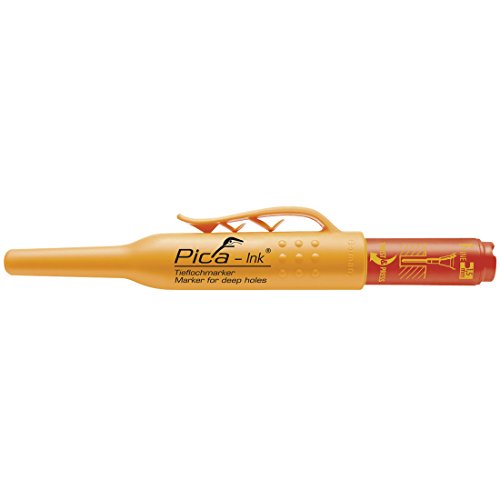 Pica 150/40/SB Ink Deep-Hole Marker Red (3 Pack)