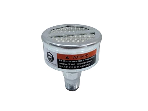 Pneumatic Motor Muffler, 1/2 Inch Thread, Air Powered Motor Silencer