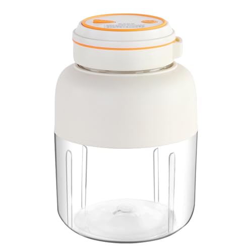 Zktfyshk Exprimidor eléctrico recargable portátil de 800 ml para batidos, licuadora de gran capacidad para uso doméstico