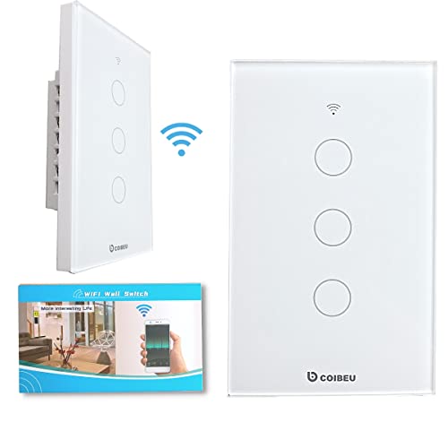 Coibeu, Interruptor Inteligente WiFi, Smart Sem Fio Multifunciona...