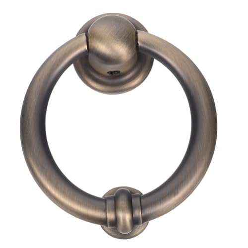 DOITOOL Batacchio Porta Pomello Porta Blindata Compatto e Robusto, Battente Per Portoni Esterni Base Liscia Per Porte D'ingresso e Sicurezza