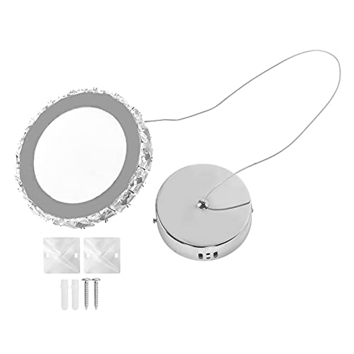 Lustre en cristal plafonnier suspension cuisine et salle à manger lampe 12W 85V