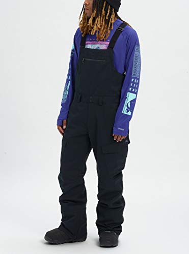 Burton Men's Reserve Bib Pant, True Black W20, Medium