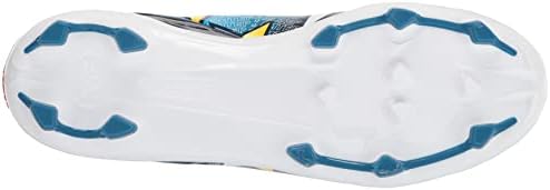 adidas Unisex Gamemode Firm Ground Soccer Shoe, White/Silver Metallic/Pantone, 8 US Men | Image 3