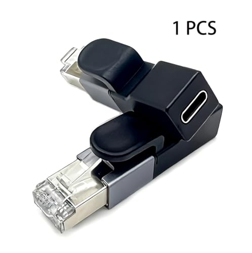 Adaptateur USB C vers Ethernet RJ45 mâle pour MacBook et PC - 2