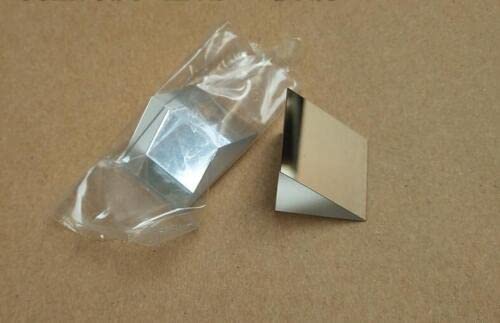 2pcs 4x4x4mm K9 Optical Glass Right Angle Slope Reflecting Prism