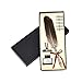 Feather Quill Pen Vintage Dip Set Delicate Stem Writing Calligraphy Birthday Gift Pen