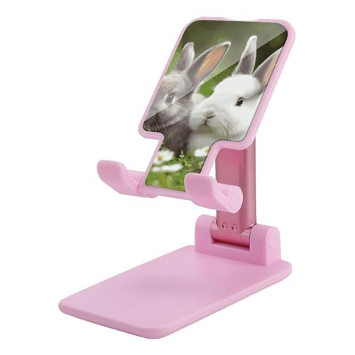Support de téléphone lapin mignon - Le cadeau idéal et ajustable pour les bureaux d'enfants