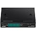 TRENDnet 8-Port Gigabit PoE+ Switch, TPE-TG80G, 8 x Gigabit PoE+ Ports, 123W PoE Power Budget, 16 Gbps, Ethernet Splitter, NDAA & TAA Compliant, Metal, Lifetime Protection, Black