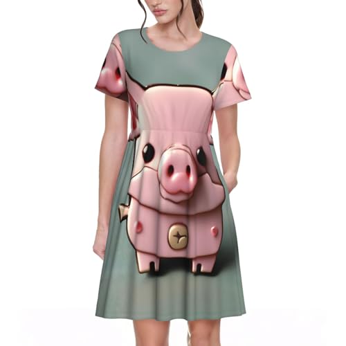 Robe d'été élégante de vacances et week-end chic en style décontracté