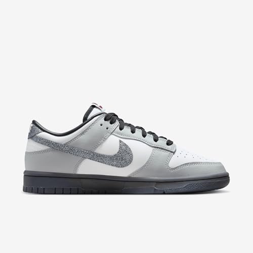 Nike Dunk Low LX Women's Shoes (HQ3462-191, White/White/Light Smoke Grey/Multi-Color)3