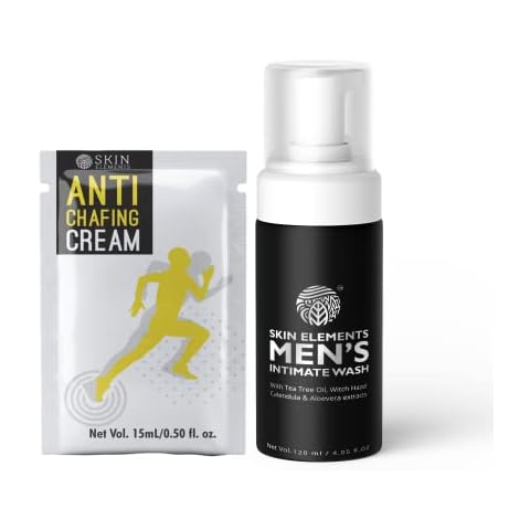 Skin Elements Anti-chafing Cream & Men's Intimate Wash Bundle Cover
