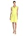 Anne Klein Women's Sheer Dotted Burnout Degas Dress