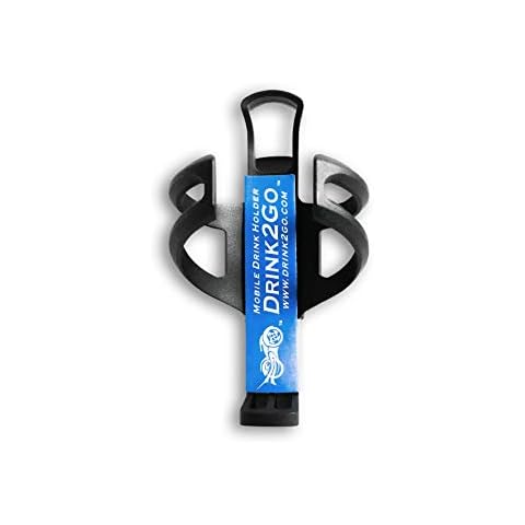 Clamp Anywhere Universal Cup Holder – Fits Motorcycles, ATVs, Quads, & Boats - Flex-Fits Cup Sizes - Non-Slip Clamp for Heavy Drinks – Motorcycle Drink Holder Cover