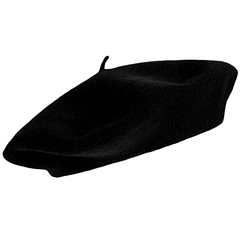Image of Yaksa Unisex Wool Blend French Artist Beret Caps for Women & Men
