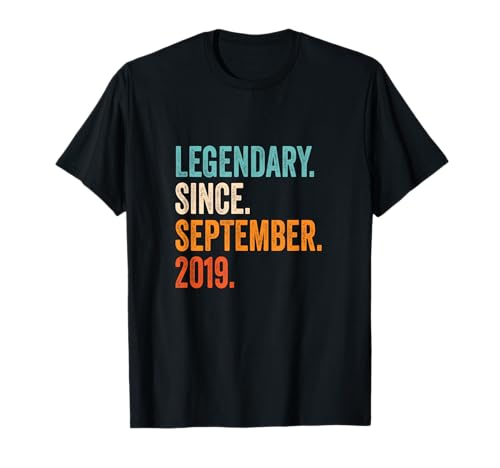 Legendary Since September 2019 Camiseta