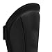 Premium Leg Guards for Kickboxing and Arts Training, Black M 38cmx18cm