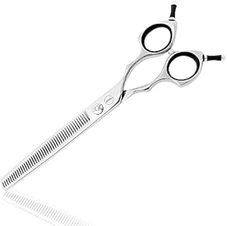 HASHIMOTO Dog Blending Shears,dog Texturizing Scissors,Cat Blender,45 teeth,7.0 inch,Light Weight.