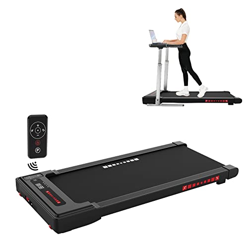Daxxie Under Desk Treadmill Walking Pad “WalkMate” for Home and Office, it’s Compact, Portable and Quiet with Remote Control and Bluetooth Speaker. Perfect for use with Standing Desk