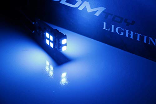 Lámparas LED RGB iJDMTOY 10-SMD W5W T10 para auto miniatura 4