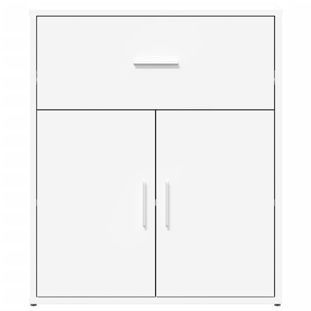 vidaXL Buffet Blanc 60x31x70 cm Bois d'ingénierie